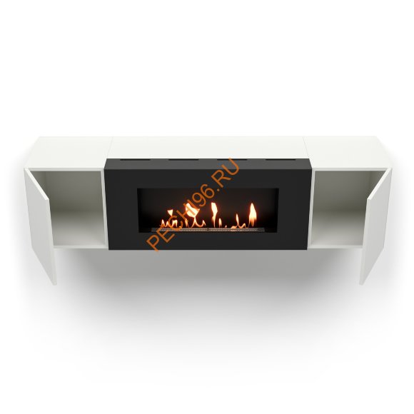 Биокамин Firelight BFP-P1600 с тумбой, белый