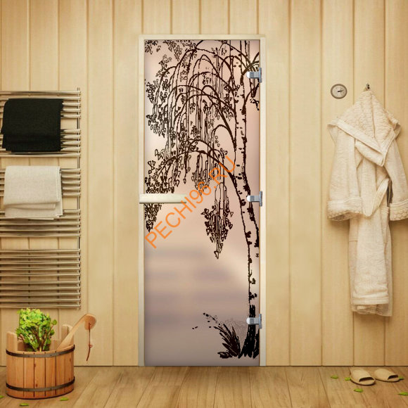 Дверь стеклянная Арта Креатив Березка, осина Дверь стеклянная Арта Креатив Березка, осина