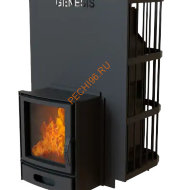 Печь-камин банная Термосфера Genesis G 300 МС, сталь