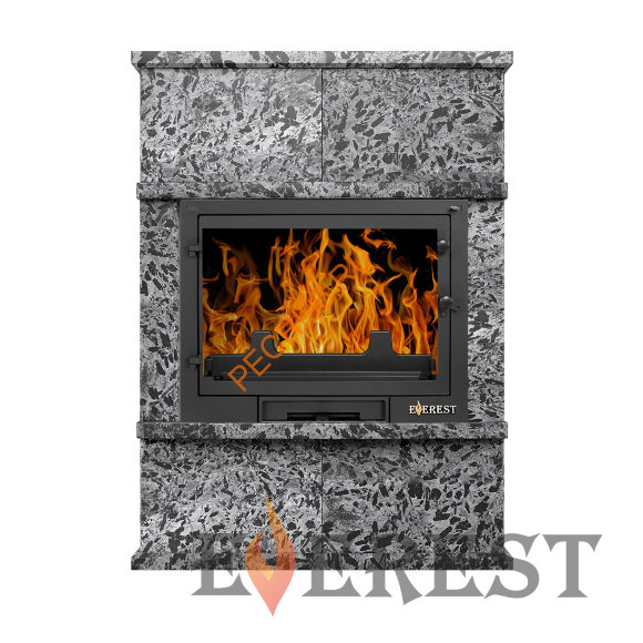 Камин EVEREST D10 «VYBORG» Н-1180 Пироксенит Элит