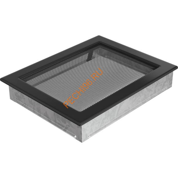 Вентиляционная решетка Kratki 22/30C 220х300 мм черная Вентиляционная решетка Kratki 22/30C 220х300 мм черная