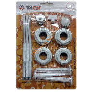 Комплект радиаторный в блистере TAEN 1"x1/2" с 3-мя кронштейнами