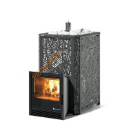 Печь банная ИзиСтим Ялта 35 Модерн черная