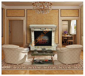 Портал классический Dimplex Pierre Luxe Imperator шампань (Multifire)