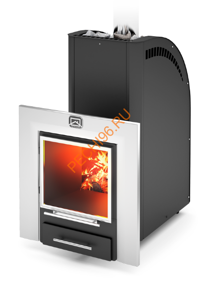 Печь банная Теплодар Каскад 18 ЛП Панорама