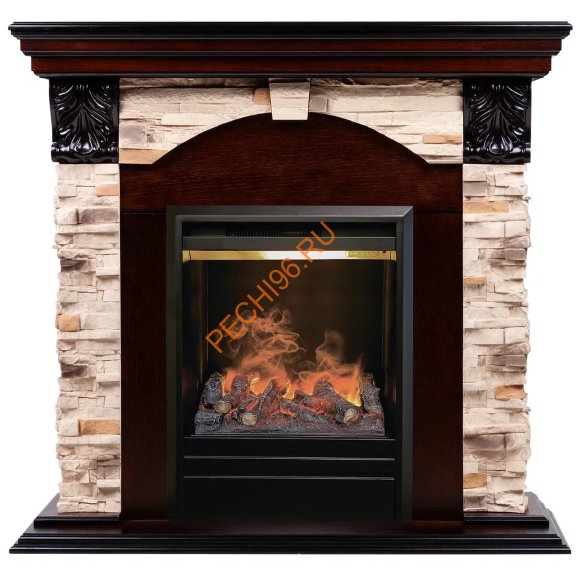 Электрокамин RealFlame Dublin Rock АО с очагом 3D Olympic