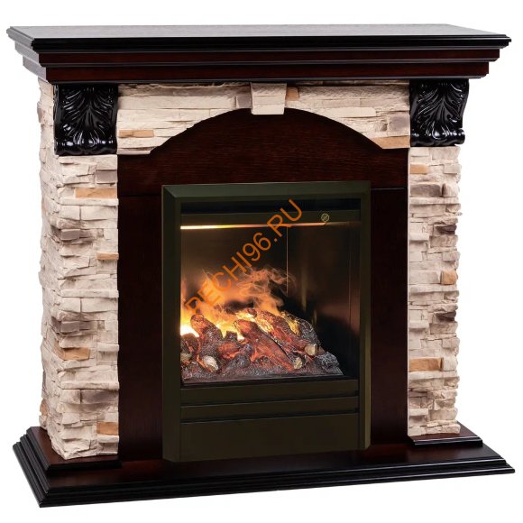 Электрокамин RealFlame Dublin Rock АО с очагом 3D Olympic