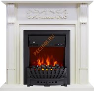 Электрокамин Royal Flame Venice фактурный белый с очагом Aspen Электрокамин Royal Flame Venice фактурный белый с очагом Aspen