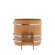 Купель для бани BentWood круглая из лиственницы Премиум, D 1,17м