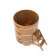 Купель для бани BentWood круглая из лиственницы Премиум, D 1,17м
