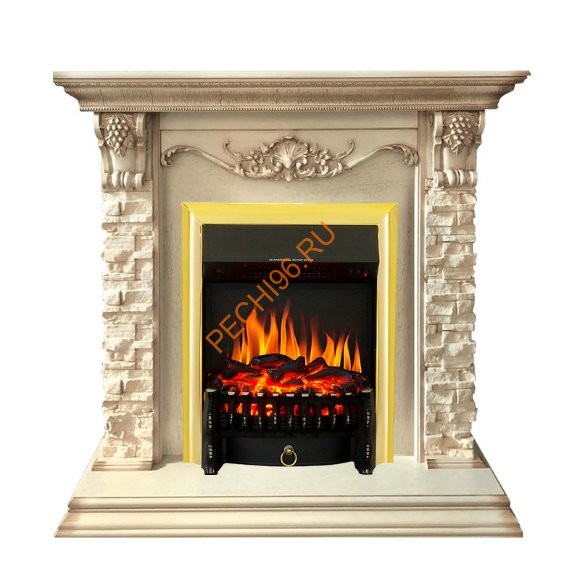 Электрокамин Royal Flame Adriana слоновая кость с очагом Fobos FX