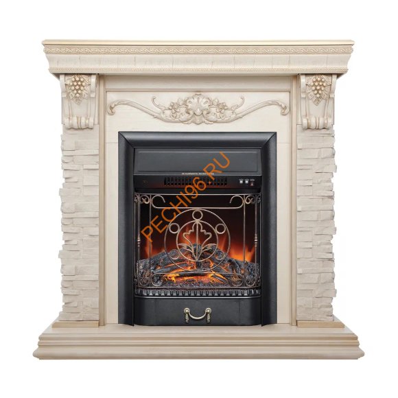 Электрокамин RealFlame Patricia с очагом Majestic Lux BL