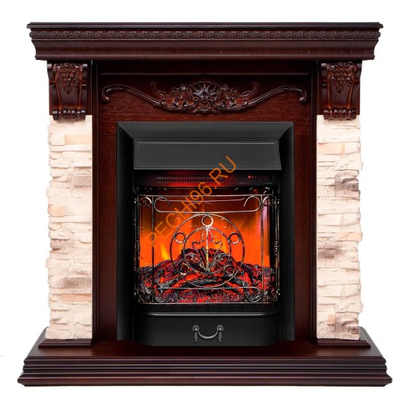 Электрокамин RealFlame Patricia с очагом Majestic Lux BL