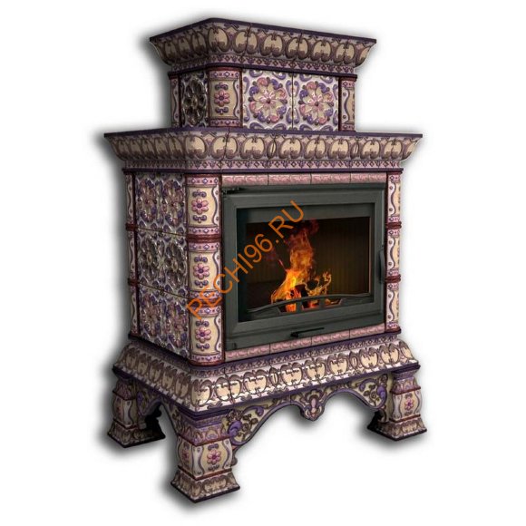 Печь-камин КимрПечь Кострома центральный двухъярусный Апрель