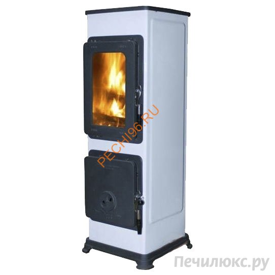 Стальная печь-камин Thorma BOZEN белая