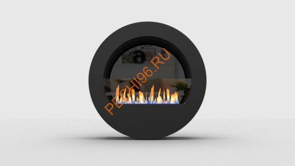 Биокамин Русский огонь Сансет настенный, чёрный Биокамин Русский огонь Сансет настенный, чёрный