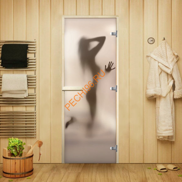 Дверь стеклянная Арта Креатив Девушка, осина Дверь стеклянная Арта Креатив Девушка, осина