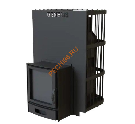 Печь-камин банная Термосфера GN 300, AISI 430