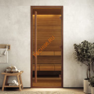 Дверь стеклянная DoorWood Хамам АРТ Wood 41 бронза Дверь стеклянная DoorWood Хамам АРТ Wood 41 бронза