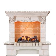 Электрокамин Dimplex Pierre Luxe угловой с очагом Cassette 600 NH слоновая кость