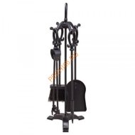 Каминный набор D15016BК черный