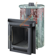 Печь банная Ферингер Оптима ПФ Змеевик+Россо Леванте