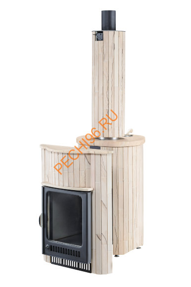 Портал для банной печи Ферингер Малютка ПФ Окаменевшее дерево наборный