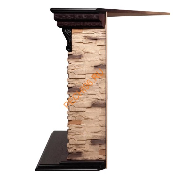 Электрокамин RealFlame Dublin ROCK Corner с очагом 3D Oregan