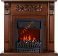 Электрокамин Royal Flame Venice махагон коричневый антик с очагом Aspen Электрокамин Royal Flame Venice махагон коричневый антик с очагом Aspen