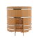 Купель для бани BentWood круглая из лиственницы Премиум, D1,5 м