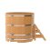 Купель для бани BentWood круглая из лиственницы Премиум, D1,5 м