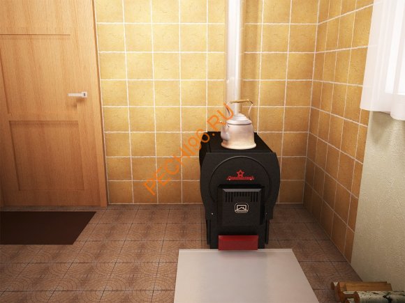 Отопительная печь Теплодар Локомотивъ-120