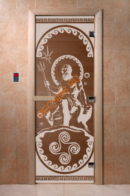 Дверь стеклянная DoorWood «Посейдон бронза», 2100х900 мм Дверь стеклянная DoorWood «Посейдон бронза», 2100х900 мм