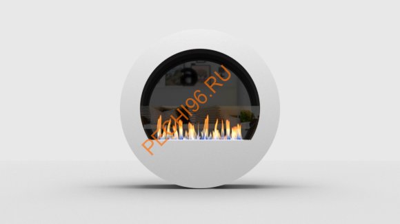 Биокамин Русский огонь Сансет настенный, белый Биокамин Русский огонь Сансет настенный, белый