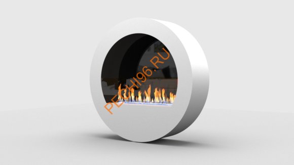 Биокамин Русский огонь Сансет настенный, белый Биокамин Русский огонь Сансет настенный, белый