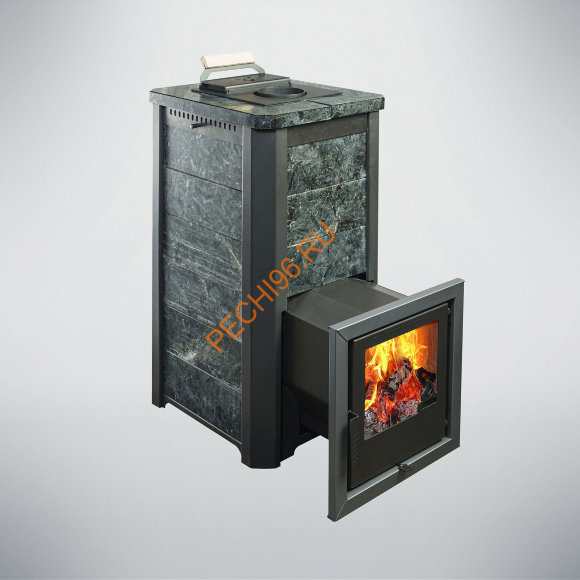 Печь банная Варвара Терма Сказка, пироксенит, сталь 6 мм