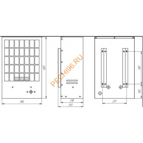 Электрическая печь Афина 3 кВт Плюс