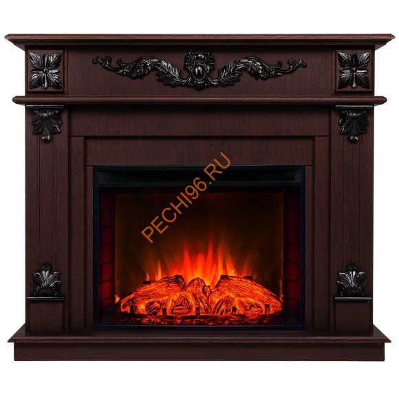 Электрокамин RealFlame Philadelphia 25,5/26 DN с очагом Evrika 25,5 LED