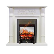 Электрокамин Royal Flame Venice фактурный белый с очагом Fobos FX M Электрокамин Royal Flame Venice фактурный белый с очагом Fobos FX M