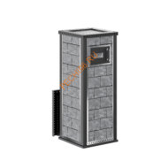 Печь банная KLOVER KLV RT 35-RV 310S Талькомагнезит DESIGN 02