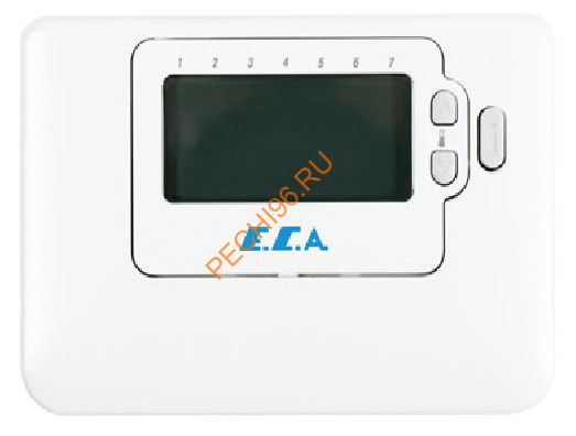 Беспроводной комнатный термостат E.C.A с ЖК-экраном и подсветкой