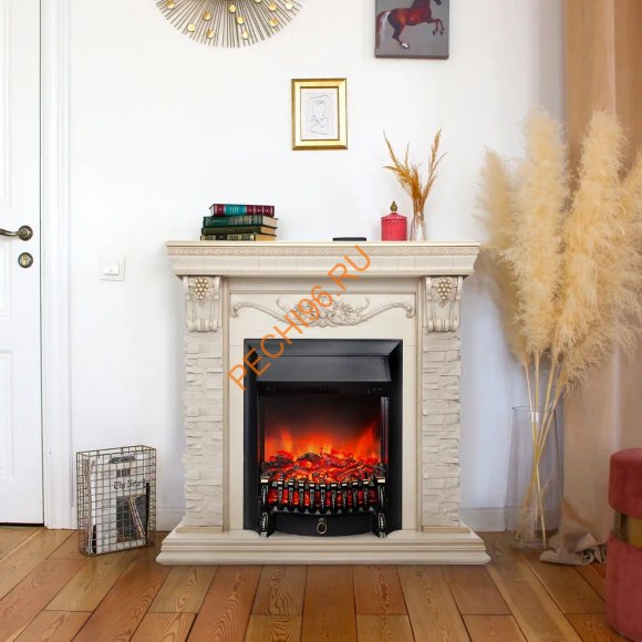 Электрокамин RealFlame Patricia с очагом Fobos Lux BL