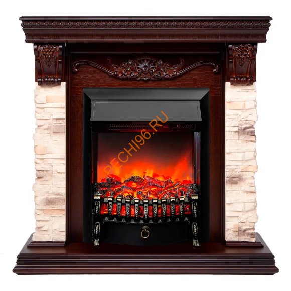 Электрокамин RealFlame Patricia с очагом Fobos Lux BL