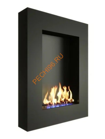 Биокамин Русский огонь Вертикаль 850V встраиваемый, черный