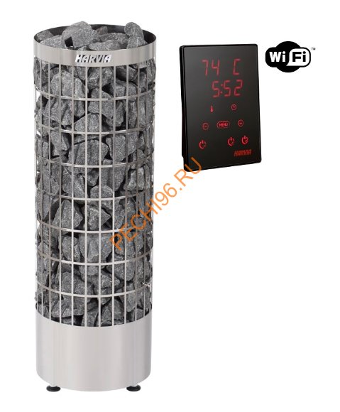 Электрическая печь Harvia Cilindro PC90XW WiFi Steel