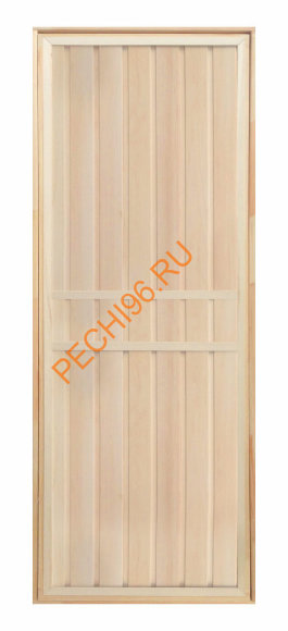 Дверь глухая «Липа» коробка 1900х700 мм, осина