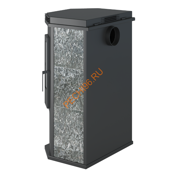 Печь-Камин ASTON 12 кВт Призматик, Пироксенит Элит