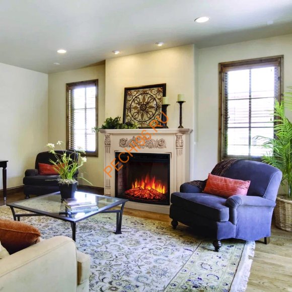 Электрокамин RealFlame Salford 33 WT с очагом FireSpace 33 S IR