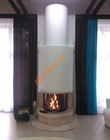 Каминная топка Palazzetti ECOMONOBLOCCO 66-S VERSIONE 3D