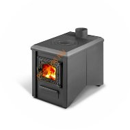 Печь отопительная Радуга ПО 5 со стеклом и плитой